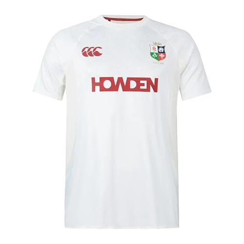 Oferta ograniczona: Canterbury Męska koszulka British and Irish Lions Superlight, Egret, 4XL z 116.17 EUR na 116.17 EUR (znizka 0%)