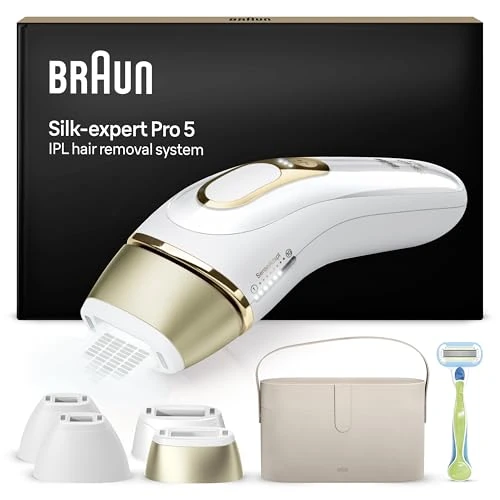 Offre limitee: Braun Epilateur Lumiere Pulsee Silk·expert Pro 5 PL5342, Epilation Semi-Définitive, Alternative Au Laser, Résultats En 2 Séances, Rasoir Venus, 4 Têtes Pour Epiler Jambes, Visage, Maillot Et Plus de 547.91 EUR a 547.91 EUR (economie 0%)
