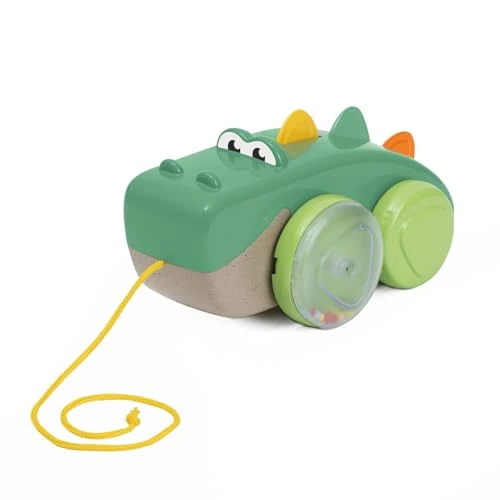 Offerta a tempo: Chicco Coccodrillo Trainabile Eco+, Primo Gioco in plastica Riciclata, Leggero e Facile da afferrare, sviluppa Le capacità psicomotorie, 12-36 Mesi - 43% da 16.90 € a 9.59 €
