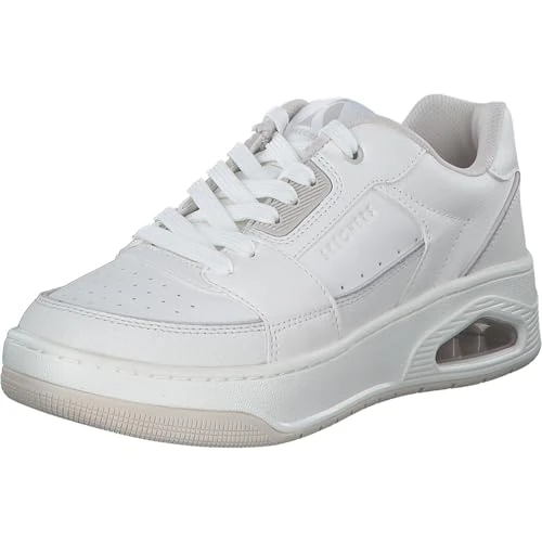 Offerta a tempo: Skechers Sneaker da donna Uno Courted Style, bianco/bianco, 36.5 EU - 0.00% da 49.95 € a 49.95 €