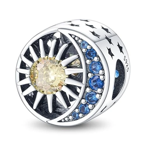 Limitiertes Angebot: TINSLO Charm Anhänger Damen 925 Sterling Silber für Armband Charms Beads passend für Pandora Armband und Halskette, Kompatibel mit Europäischen Armbänder für Frauen Mädchen B9 von 15.99 EUR auf 15.99 EUR (Spare 0%)