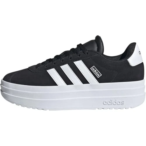 Offerta a tempo: Adidas Unisex - Bambini e Ragazzi VL Court Bold Shoes Junior, Core Black/Cloud White/Cloud White, 36 EU - 46% da 65.00 € a 35.15 €