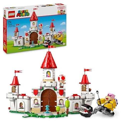 Offre limitée : LEGO Super Mario Combat Contre Roy au Château de Peach - Jouet avec des Personnages Nintendo - Set d’Aventures pour Enfants - Idée Cadeau pour Garçons, Filles et Fans de Jeux Vidéo dès 7 Ans 71435 de 64.99 EUR à 45.49 EUR (remise 30%)