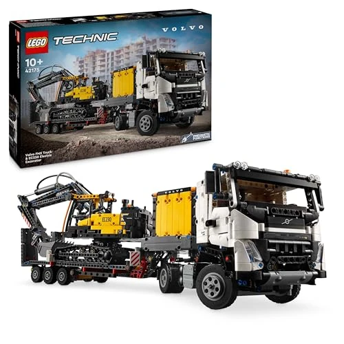 Zeitlich begrenztes Angebot: LEGO Technic Volvo FMX LKW mit EC230 Electric Raupenbagger 42175 von 199.99 € auf 139.89 € (30% Rabatt)