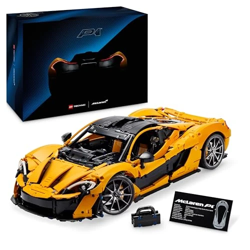 Offre limitée : LEGO Technic McLaren P1 - Kit Maquette Hypercar pour Adultes - Idée Cadeau pour Les Passionnés de Voitures - Objet Collector à Échelle Réduite - Réplique de Voiture de Course 42172 de 449.99 EUR à 400.49 EUR (remise 11%)