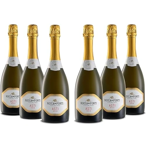 Rocca dei Forti Spumante Asti DOCG - Pacco da 6 x 750 ml