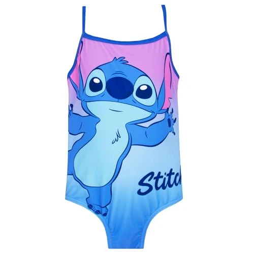 Offerta a tempo: Disney Costume da Bagno Lilo e Stitch | Stitch Costume Piscina Bambina | Ragazze Costumi da Bagno Intero | Blu 12-13 Anni - 19% da 25.99 € a 20.99 €