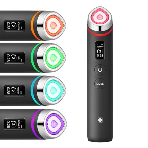 Limitiertes Angebot: medicube Age R Booster Pro 6 in 1 Massagegerät aus echtem Glas. gläserne Haut. koreanische Hautpflege. Schwarz von 196.16 EUR auf 164.99 EUR (Spare 16%)