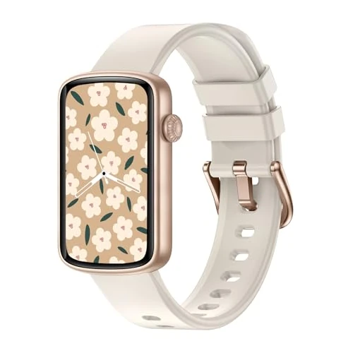 SHANG WING Montre Podometre Femme Montre Connectée 24 Modes Sportifs 1,47" Smartwatch Moniteur d'Activité Fréquence Cardiaque Surveillance Oxymètre Petite Montre Sport Étanche IP68 pour Android iOS