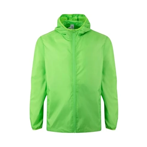Mukua Stockton, Cortavientos Unisex, Color Fluor Lime, Talla 3XL