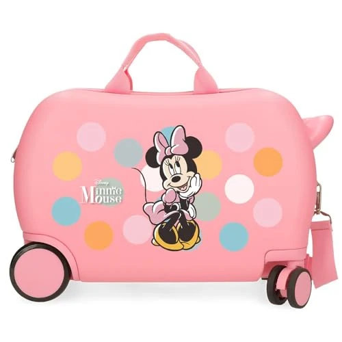 Offre limitée : Disney Valise Rigide pour Enfant avec Fermeture à Combinaison latérale 4 Roues Bagage à Main fabriquée en ABS, Un matériau Rigide et léger., Coquette, Valise pour Enfants, Valise pour Enfant de 69.99 € à 59.49 € (15% de remise)