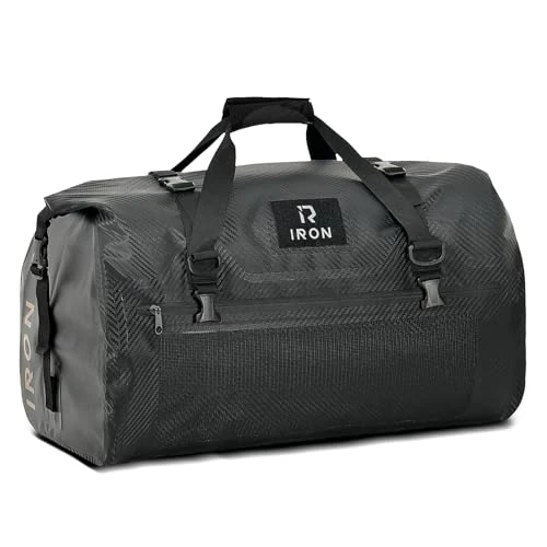 Oferta limitada: IRON JIA'S Bolsa Impermeable de Viaje para Moto y Ciclismo - Bolsa Trasera con Cierre Superior Enrollable y Correas para los Hombros - Adecuada para Camping y Deportes Acuáticos - 50L de 59.99 € a 49.39 € (ahorro 18%)