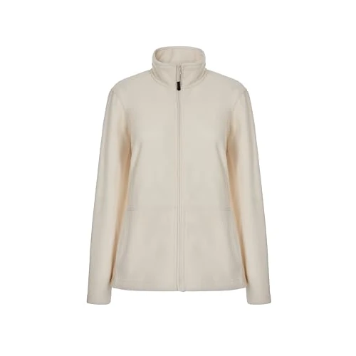 Mukua Perth Woman, Women's Fleece Jacket, Ivory, Size S, Ivory, S