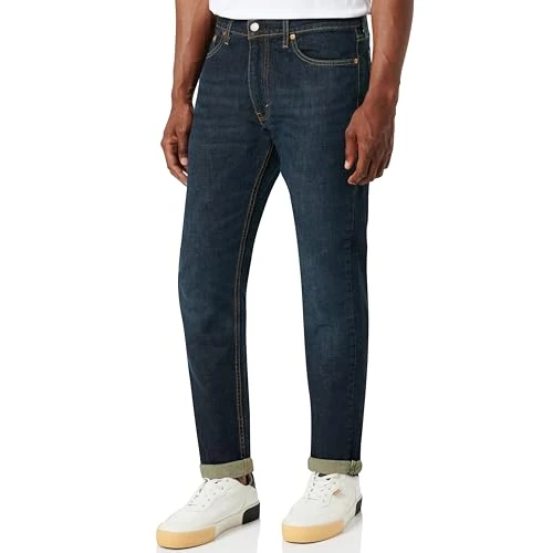 LSE_513 Slim Straight Dark Indigo - Worn IN, New Bio, 30W / 32L