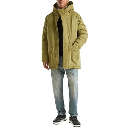 United Colors of Benetton Veste 26uwun061, Vert, XS Homme
