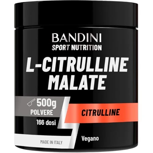 Limited-time offer: Bandini® Citrulline Malate 2:1 500g Powder | 3g Daily Dose - 166 Servings | L-Citrulline Malate Nitric Oxide Enhancer | Pre-Workout Supplement for Athletes | Unflavoured Essential Amino Acid | Vegan from 19.90 £ to 16.90 £ (save 15%)