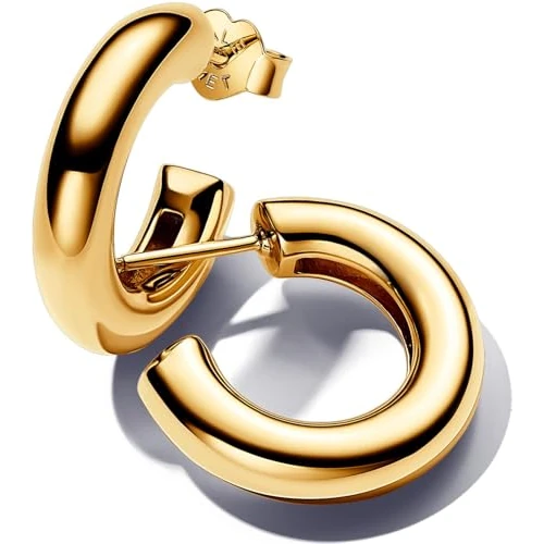 Offerta a tempo: PANDORA Essence Orecchini a cerchio placcati in oro 14k - 0.00% da 53.40 € a 53.40 €