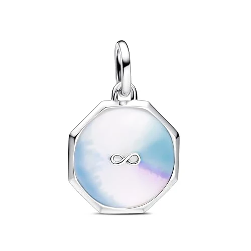 Limited offer: Pandora ME Sterling Silver Yin & Yang Medallion Charm In Purple And Blue from 49.00 EUR to 17.10 EUR (save 65%)