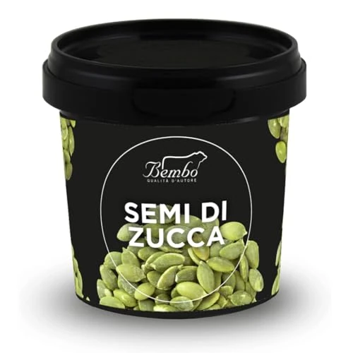 Offerta a tempo: Semi Bembo: Semi di Zucca Decorticati 80g – Senza Sale – Fonte di Magnesio e Proteine – Confezione Salvafreschezza, Riutilizzabile e Riciclabile - 27% da 4.98 € a 3.65 €