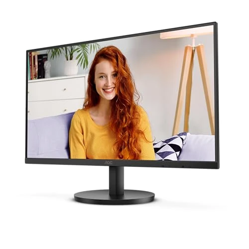 AOC 27B3HMA2-27 Inch FHD Monitor, 100Hz, VA, 1ms, Speakers, FlickerFree, lowBlue mode, narrow boarder, AdaptiveSync (1920 x 1080, 250 cd/m, HDMI/VGA)