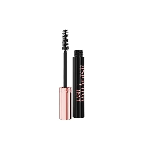 Offerta a tempo: L'Oréal Paris Mascara Volumizzante, Pigmenti Ultra Intensi, Fino a 20x più Volume, Tenuta Fino a 24h, Scovolino in Fibra Morbida, Adatto ad Occhi Sensibili, Lash Paradise Forever Noir, Nero Intenso - 33% da 12.50 € a 8.40 €