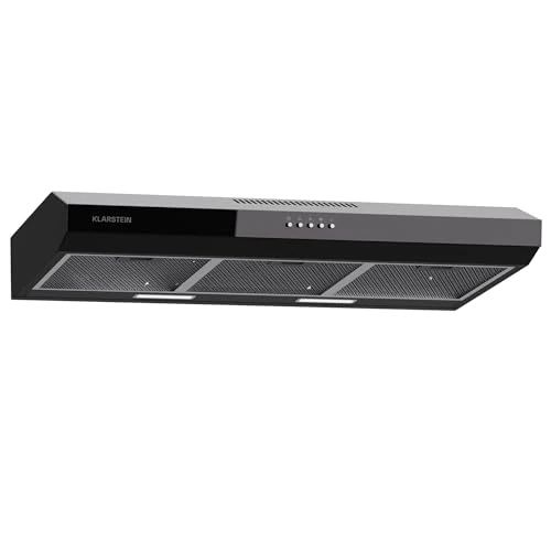 Oferta limitada: Campana extractora Klarstein de 90 cm, campana extractora con filtro de aluminio apto para lavavajillas, extracción de aire silenciosa, caudal de aire de 200 m³/h, con iluminación LED y control táctil de 148.99 € a 148.99 € (ahorro 0.00%)