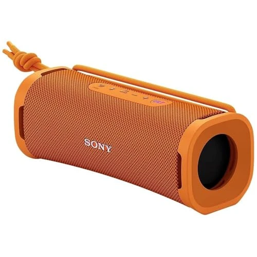 Sony ULT FIELD 1 | Speaker portatile wireless Bluetooth con ULT POWER SOUND, bassi profondi, IP67, impermeabile, antipolvere, antiurto, batteria da 12 ore, qualità chiamata chiara, viaggio - Arancio