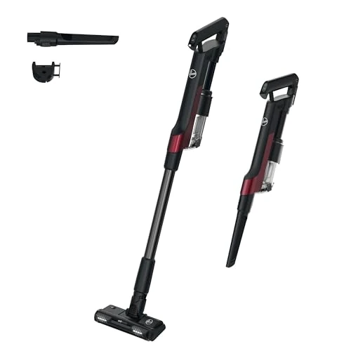 Offerta a tempo: HOOVER HF2 Aspirapolvere senza fili Ultraleggero, POWERTIME 500, Tecnologia di compattazione polvere per aumentare la potenza, spazzola per pavimenti duri Anti Groviglio, luci LED [HF201H] - 47% da 178.50 € a 94.99 €