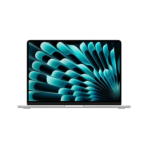 Offerta a tempo: Apple laptop MacBook Air 13" con chip M3 (2024): display Liquid Retina 13,6", memoria unificata 8GB, archiviazione SSD 256GB, videocamera FaceTime HD 1080p, Touch ID; Argento - 35% da 1229.00 € a 804.22 €
