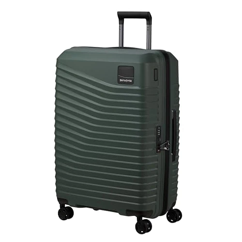 Limited-time offer: Samsonite Intuo - Spinner M, Expandable Suitcase, 69 cm, 79/87 L, Green (Olive Green) from 156.25 £ to 156.25 £ (save 0.00%)