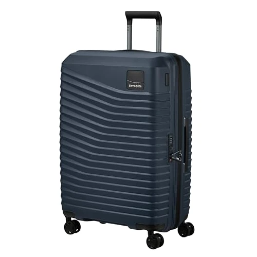 Offre limitée : Samsonite Intuo - Spinner M, Valise Extensible, 69 cm, 79/87 L, Bleu (Nuits Bleues) de 165.00 € à 131.99 € (20% de remise)