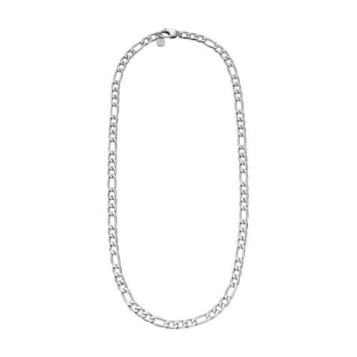 Offre limitée : Fossil All Stacked Up unisexe Collier chaîne en acier inoxydable, JF04721040 de 57.70 EUR à 57.70 EUR (remise 0%)