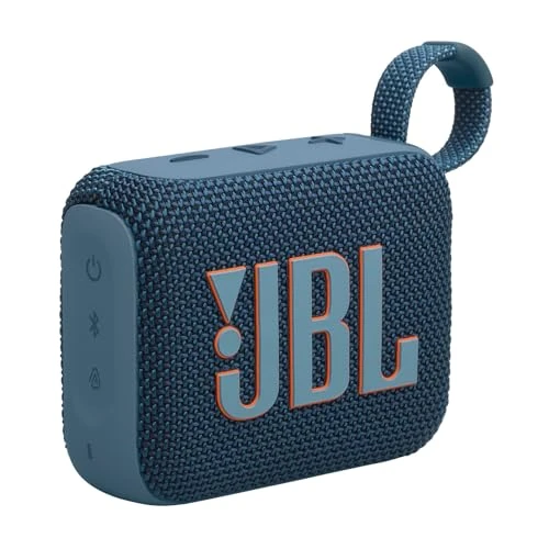 Beperkte aanbieding: JBL GO 4, Ultra-Portable Bluetooth Speaker met JBL Pro Sound en een stevige bass, PlaytimeBoost, waterdicht ontwerp, 7 uur speeltijd, blauw van 49.99 EUR naar 40.66 EUR (besparing 19%)