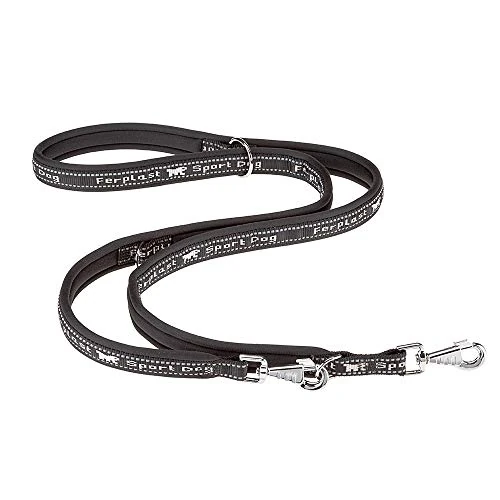 Oferta limitada: Ferplast Correa Perro Sport Dog, Correa Adiestramiento Perro, Correa Perro Mediano, Asa Acolchada, Mosquetón Metálico, Ajustable, 200 cm, Gris de 30.90 € a 16.19 € (ahorro 48%)