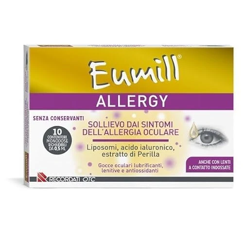 Offerta a tempo: Eumill Allergy collirio - 10 contenitori monodose da 0,5 ml — 24% da 10,62 € a 8,07 €