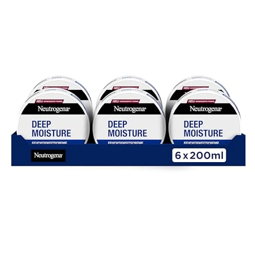 Oferta ograniczona: Neutrogena Norweska formuła Deep Moisture krem nawilżający (200 ml) do intensywnego nawilżenia w przypadku suchej skóry, 6 x 200 ml z 62.63 EUR na 62.63 EUR (znizka 0%)