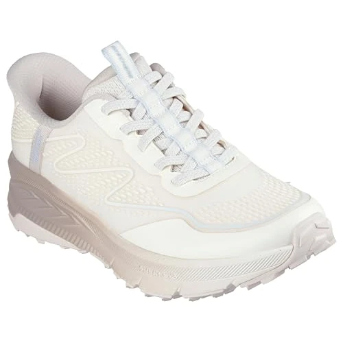 Oferta limitada: Skechers Mujer Switch Back Mist Slip-In ENTRENADOR, Natural Textile/Synthetic/Trim, 37.5 EU de 99.95 € a 66.46 € (ahorro 34%)