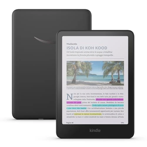 Oferta ograniczona: Amazon Kindle Colorsoft (najnowsza generacja) – z kolorowym wyświetlaczem i regulowanym, ciepłym oświetleniem – 16 GB z 1129.99 PLN na 1129.99 PLN (zniżka 0%)