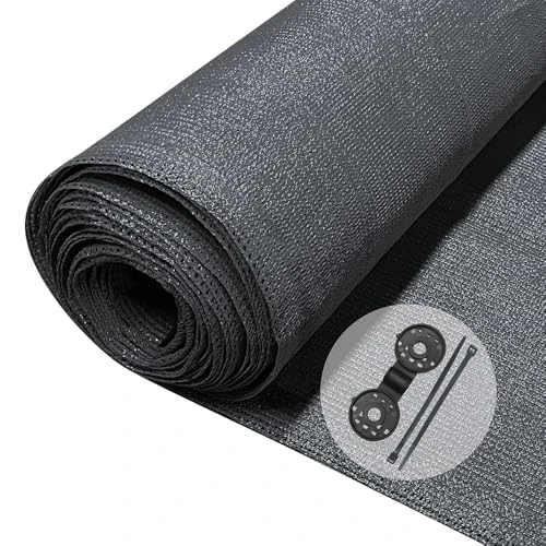 Begrenztes Angebot: VOUNOT® Zaunblende 1×20m, Sichtschutz Zaun 90 g/m² HDPE Schattiernetz, Windschutz UV-resistent Reißfest, mit Löcher und Kabelbinder, Anthrazit von 35.99 EUR auf 28.07 EUR (Rabatt 22%)
