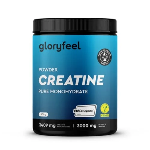 Offerta a tempo: Creatina Monoidrata in Polvere 500 g, Materia Prima di Marca Creapure ad Alto Dosaggio — 18% da 32,99 € a 26,99 €