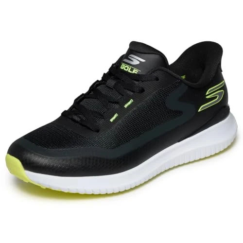 Offre limitée : Skechers Homme Flite Spikeless Slip-in Golf-Shoes, Noir, 45 EU de 99.95 € à 74.95 € (25% de remise)