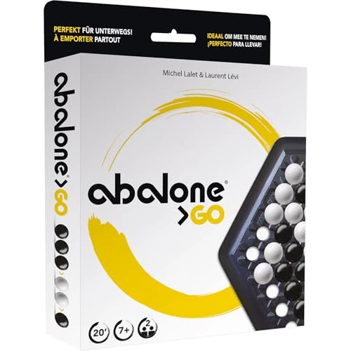 Offerta a tempo: Zygomatic, Abalone Go, Gioco di Famiglia, Gioco da Tavolo, 2 Giocatori, dai 7+ Anni in su, 20 Minuti, Tedesco - 17% da 18.00 € a 14.89 €