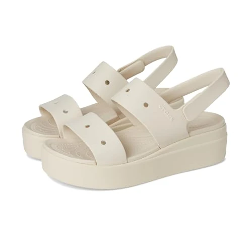 Offerta a tempo: Crocs Brooklyn 4U, Sandali Donna, Stucco, 37/38 EU - 17% da 59.99 € a 49.83 €
