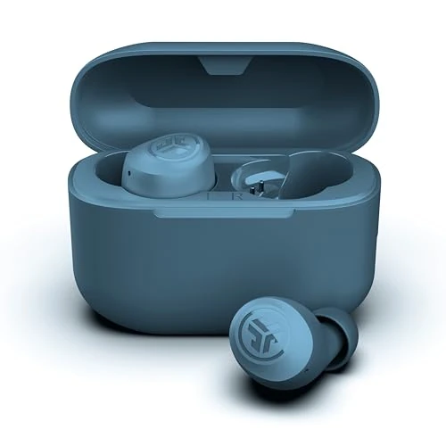 Offerta a tempo: JLab Go Air Pop+ Cuffie Bluetooth In Ear Piccole, Auricolari Senza Fili, 35H+ di Autonomia, IP55 True Wireless Earbuds con Microfono, Applicazione, Dual Connect, Custodia Ricarica, Blu Navy - 33% da 29.99 € a 19.99 €