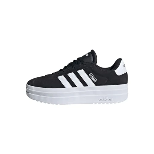 adidas Damen VL Court Bold Shoes, Core Black/Cloud White/Cloud White, 44 EU