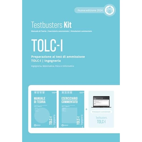 Testbusters Kit TOLC-I. Nuova ediz. Con Simulatore Testbusters