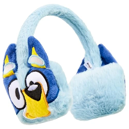 Bluey Ajustables Orejeras Invierno para Niña, Calentadores de Orejas - Regalo Navidad