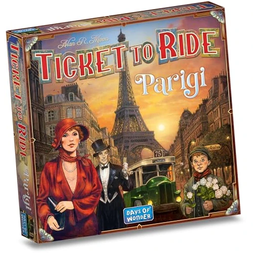 Oferta limitada: Asmodee, Ticket to Ride: París, Juego de Mesa Base, 2-4 Jugadores, 8+ años, edición en Italiano de 21.31 € a 21.31 € (ahorro 0.00%)