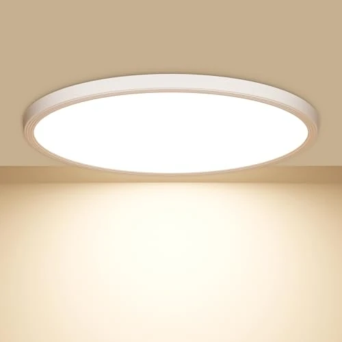 Offerta a tempo: OUILA Ø22CM Plafoniera LED Soffitto, 18W 4000K Lampada da Soffitto Moderna - 14% da 11.84 € a 10.16 €