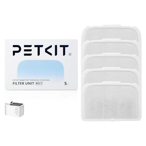 Oferta limitada: PETKIT Filtro para Fuente de Gatos, 5 Piezas, para la Fuente para Gatos Sin Cable EVERSWEET MAX, Carbón Activo, Filtración de Alta Eficacia de 19.99 € a 16.90 € (ahorro 15%)